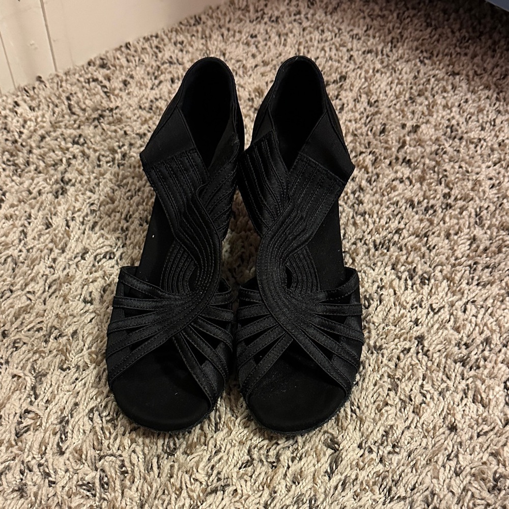 Black Ballroom Women's Shoes